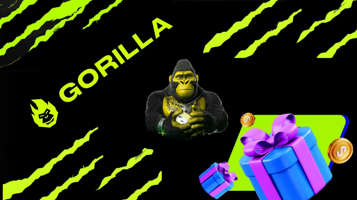 Фонове зображення Gorilla Казино