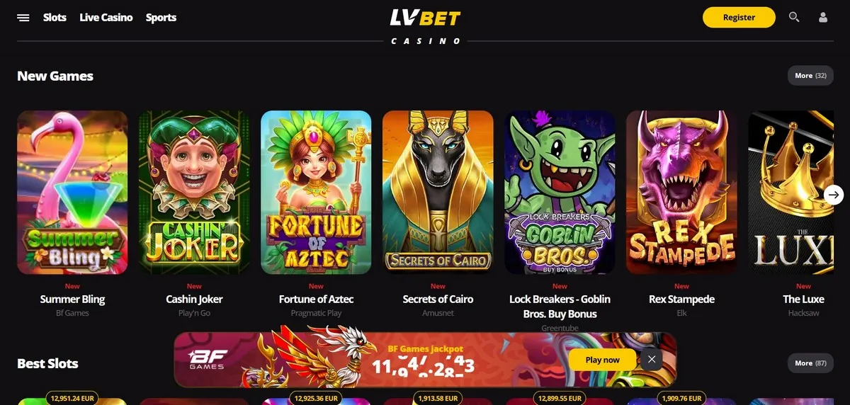 LV BET site