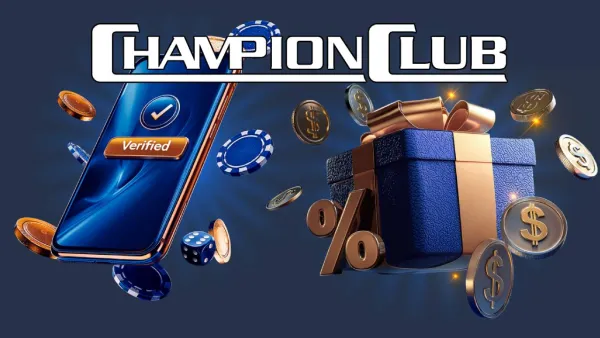 Онлайн-казино Champion Club выдает бездепы за верификацию